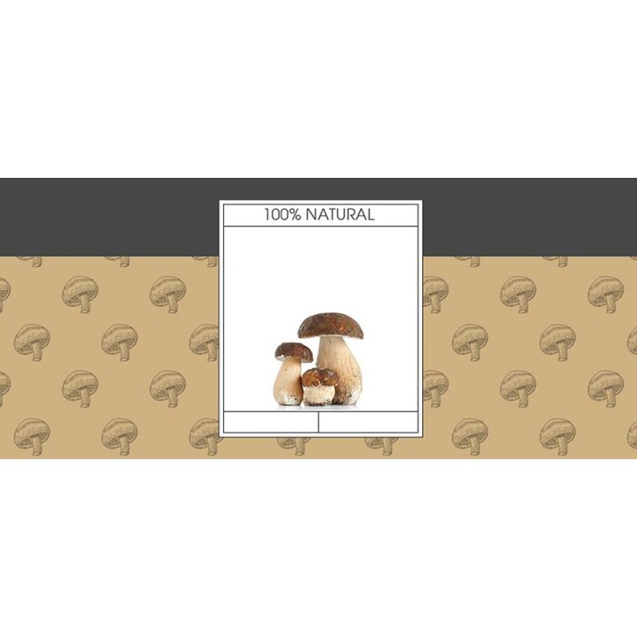 Etykiety na przetwory - grzyby (50szt) - EZ48
