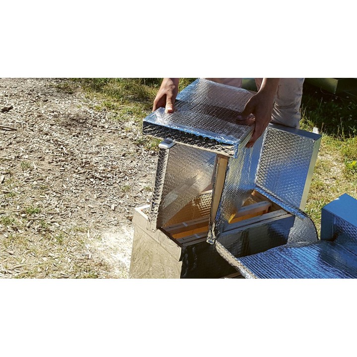 Mata izolująca PODWÓJNA do ula wielkopolskiego 10-ramkowego (42x42cm) - MI4P