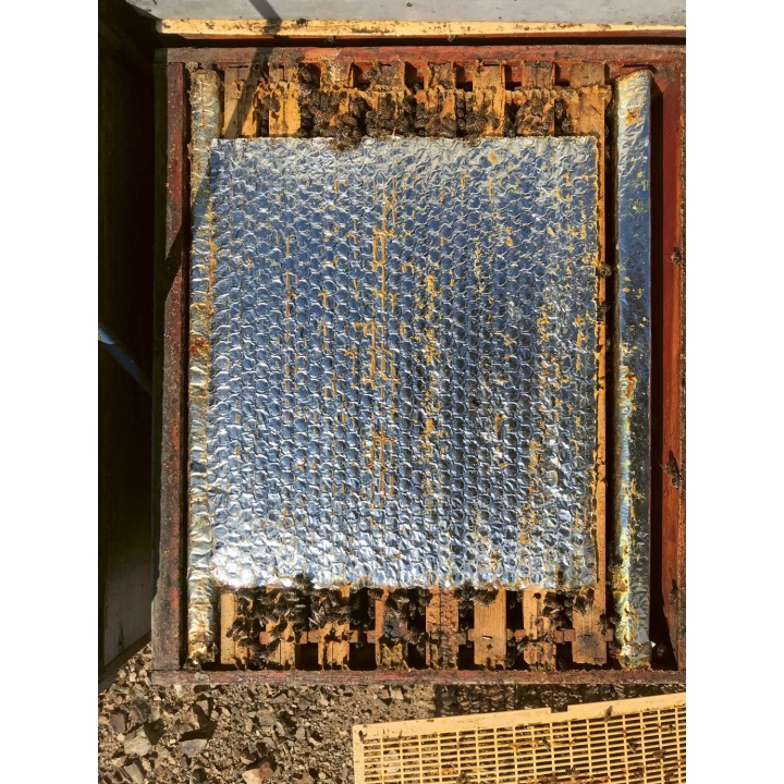 Mata izolująca PODWÓJNA do ula wielkopolskiego 6-ramkowego (42x27cm) - MI2P