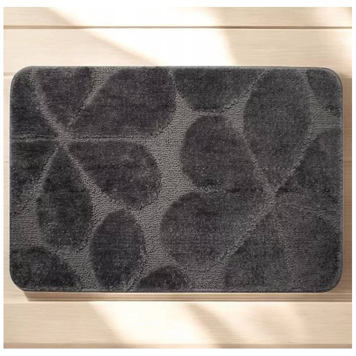DYWANIK ŁAZIENKOWY 40X60 TR-008 SZARY - 43449