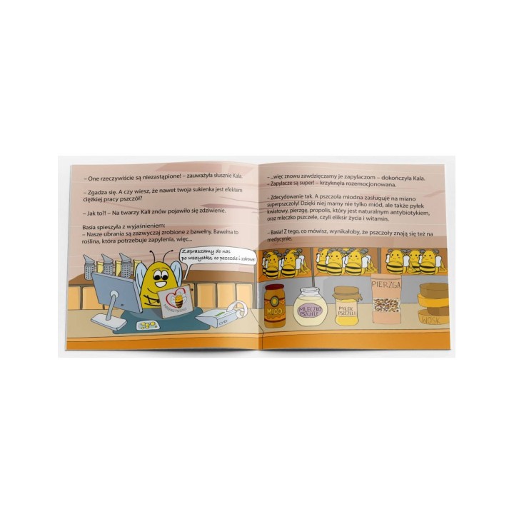 Książka dla dzieci "Kala i pszczoły - Przygoda w pasiece" Anna Młocek - API183