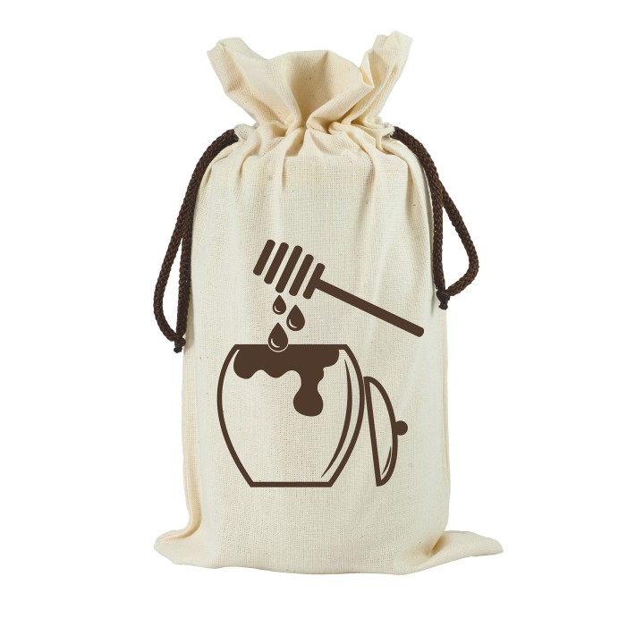 Woreczek ekologiczny prezentowy na 1 słoik 900 ml (1szt) - TE5g