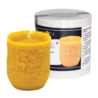 Silikonowa forma na świece - Świeca z zimowym pejzażem - wzór FS421