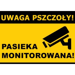 Duża tablica ostrzegawcza PCV - wzór F329