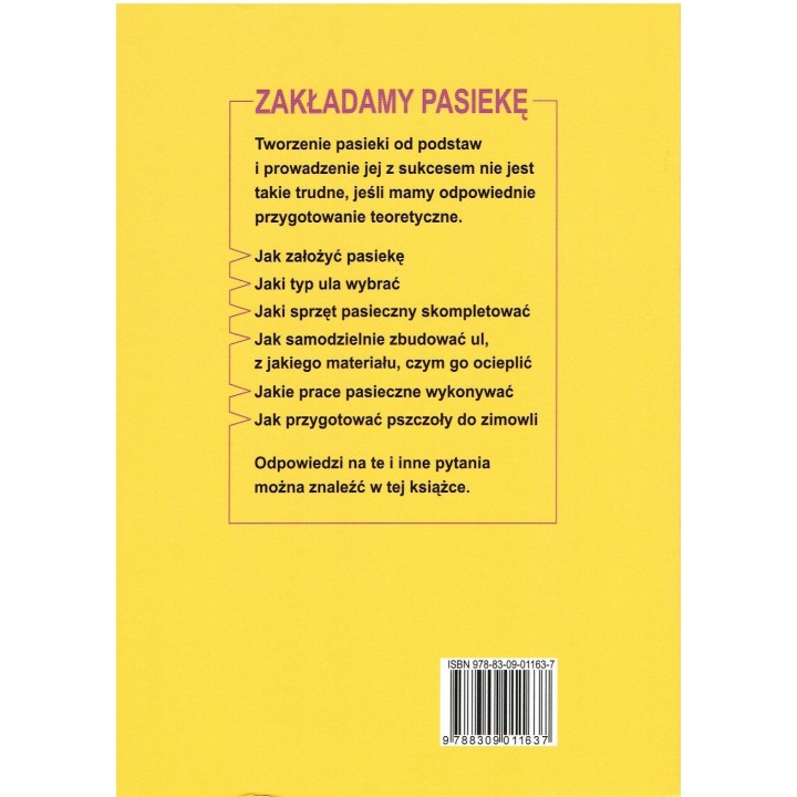 Zakładamy pasiekę (Adam Roman) K135