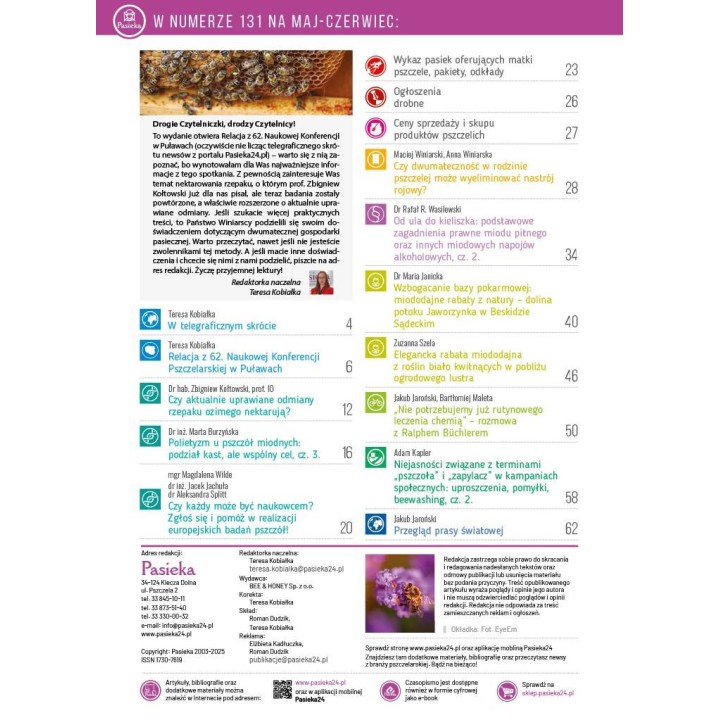 Pasieka nr 3/2025 (PAS131)