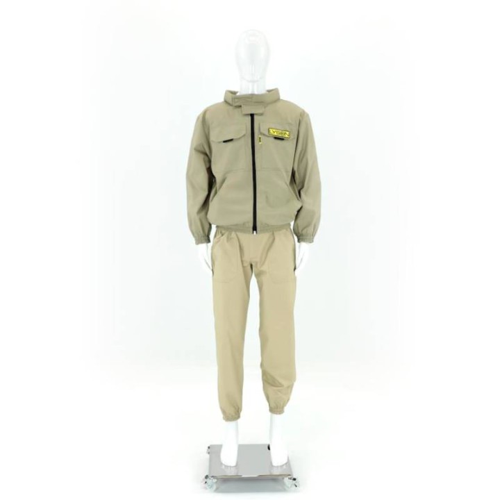 Bluza pszczelarska bez kapelusza - BEŻOWA - 6029