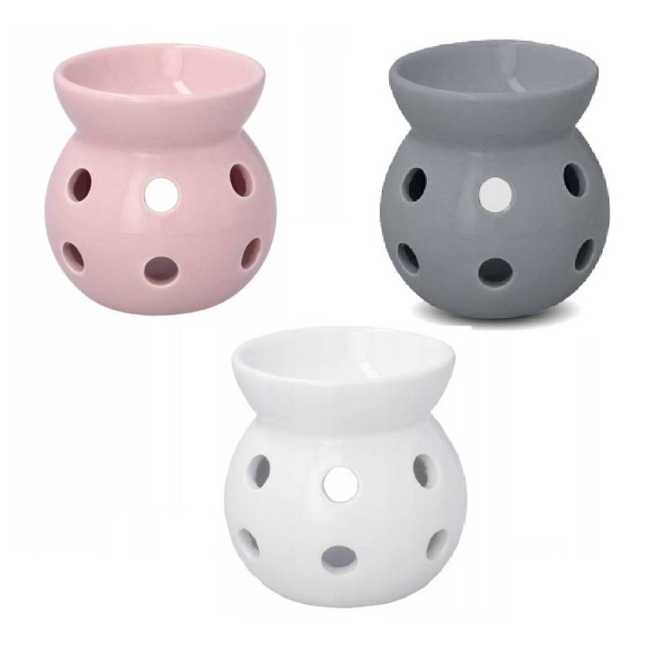 PODGRZEWACZ CERAMICZNY, KOMINEK NA TEALIGHT-  MIX KOLOR - NAW0149