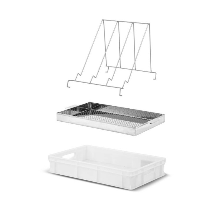 Wanienka do odsklepiania ramek z sitem nierdzewnym wys. 100mm - W32330