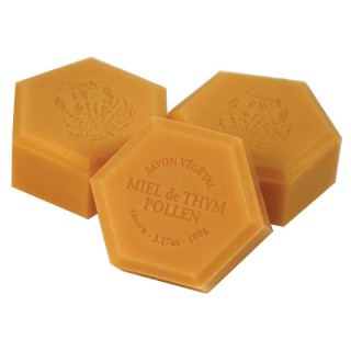 Francuskie mydło mydełko miodowe z pyłkiem pszczelim (1szt) - wzór B38