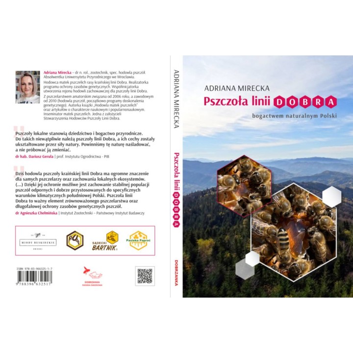 Książka "Pszczoła linii Dobra" (Adriana Mirecka) - K295