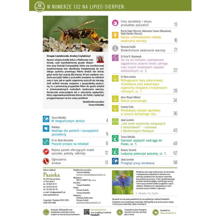 Pasieka nr 4/2025 (PAS132)