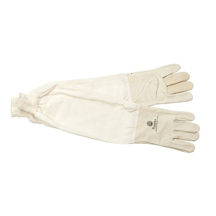 Rękawice skórzane pszczelarskie rozmiar S-XXL - RS1