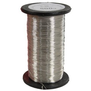 Drut do ramek pszczelich 0,3mm, 500g, nierdzewny - 40604