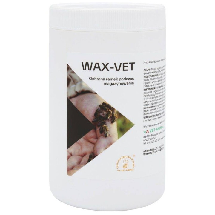 WAX-VET 500g ochrona ramek podczas magazynowania - VITA29