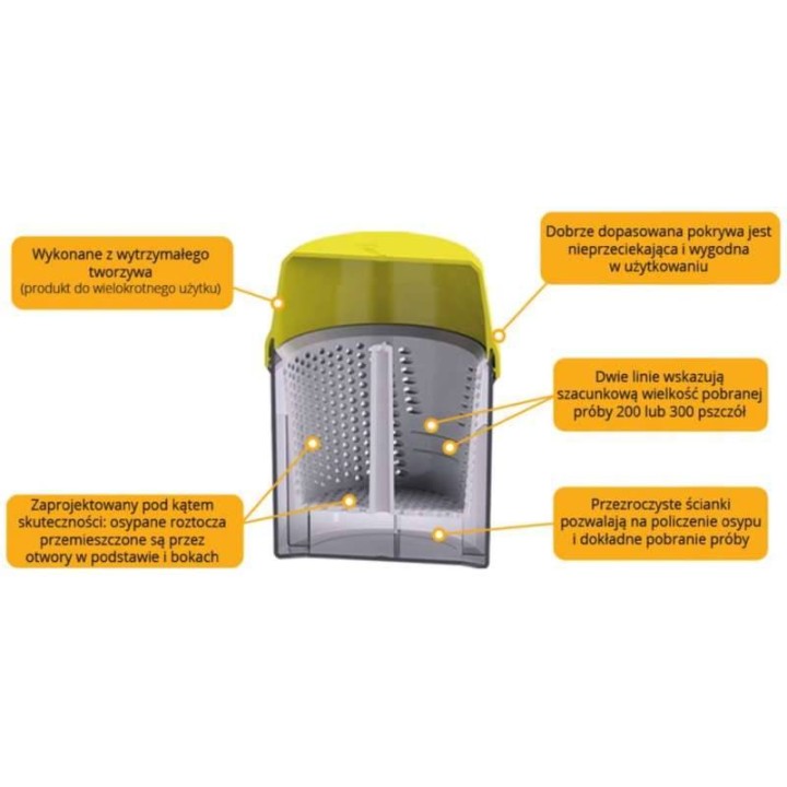 Varroa Easy Check NARZĘDZIE DO DIAGNOSTYKI VARROA DESTRUCTOR - VITA31