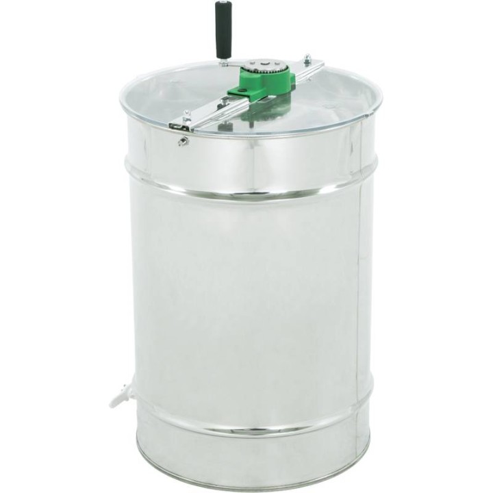 Miodarka diagonalna 2-ramkowa Ø420 mm, ramka: D, ręczna (napęd górny), bez nóg – SAXO - SN_127/A