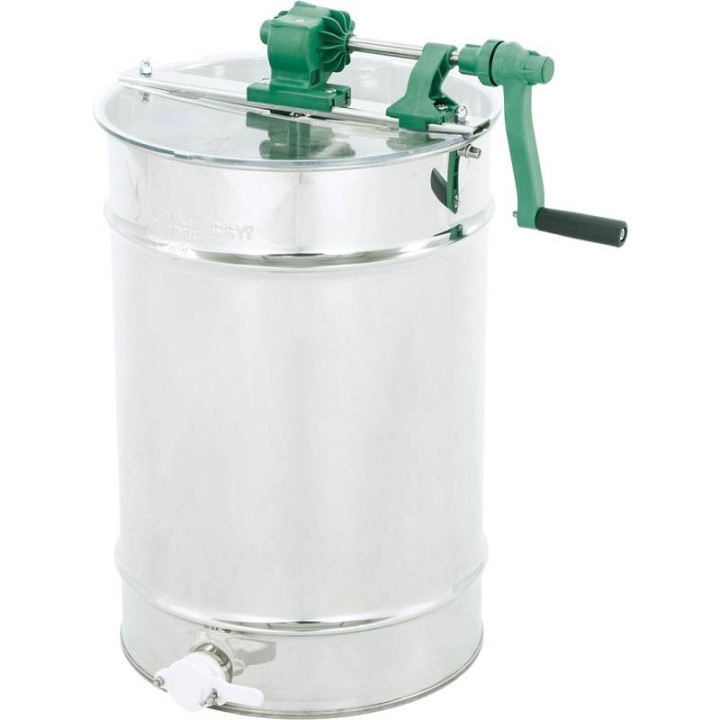 Miodarka diagonalna 2-ramkowa Ø420 mm, ramka: D, ręczna, bez nóg – SAXO - SN_350/A