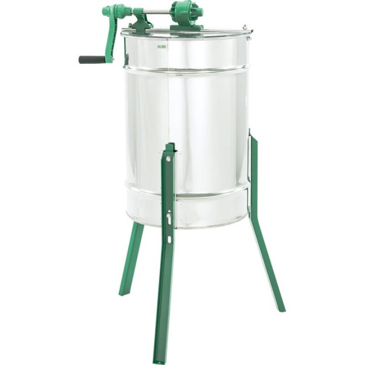 Miodarka diagonalna 2-ramkowa Ø420 mm, ramka: DADANT, ręczna – SAXO - SN_365