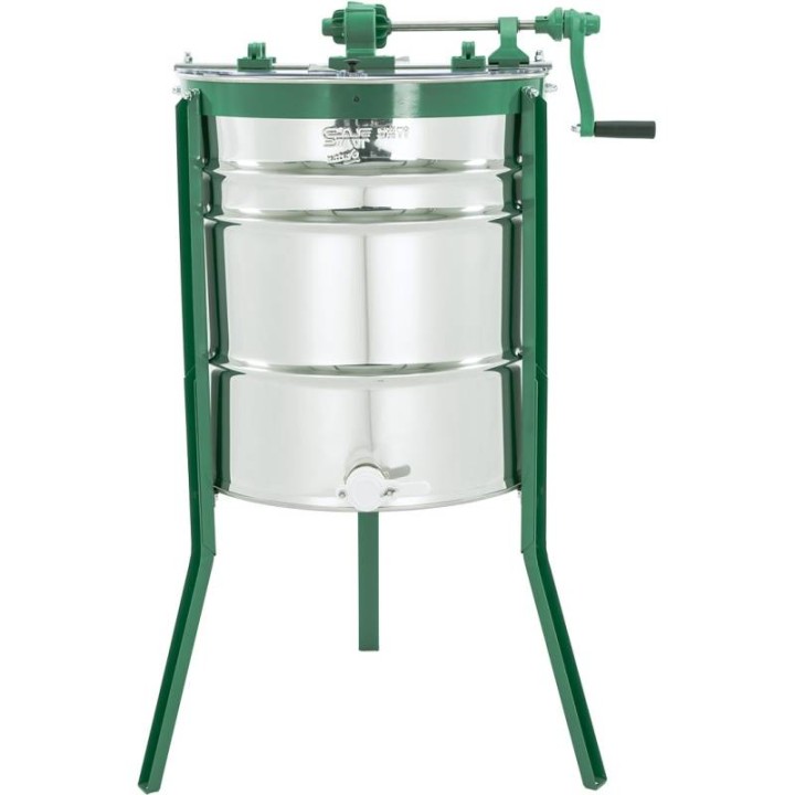 Miodarka diagonalna 3-ramkowa Ø525mm, ramka: DADANT, WARSZAWSKA P., ręczna – REGATA - SN_74/B