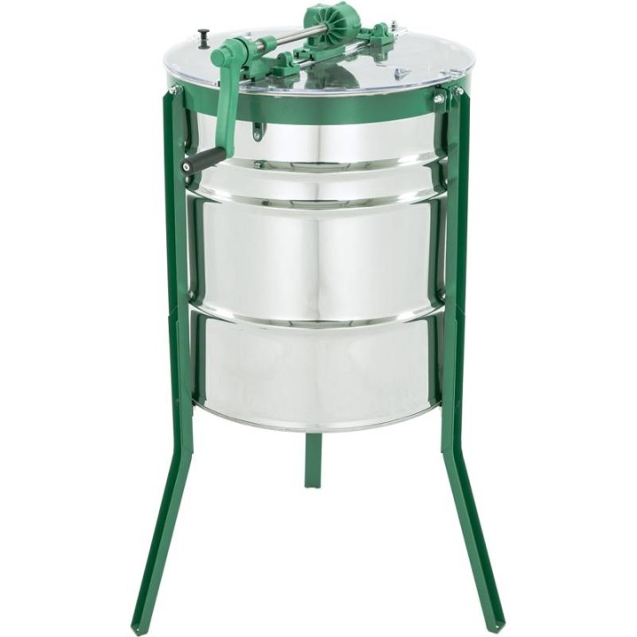 Miodarka diagonalna 3-ramkowa Ø525mm, ramka: DADANT, WARSZAWSKA P., ręczna – REGATA - SN_74/B