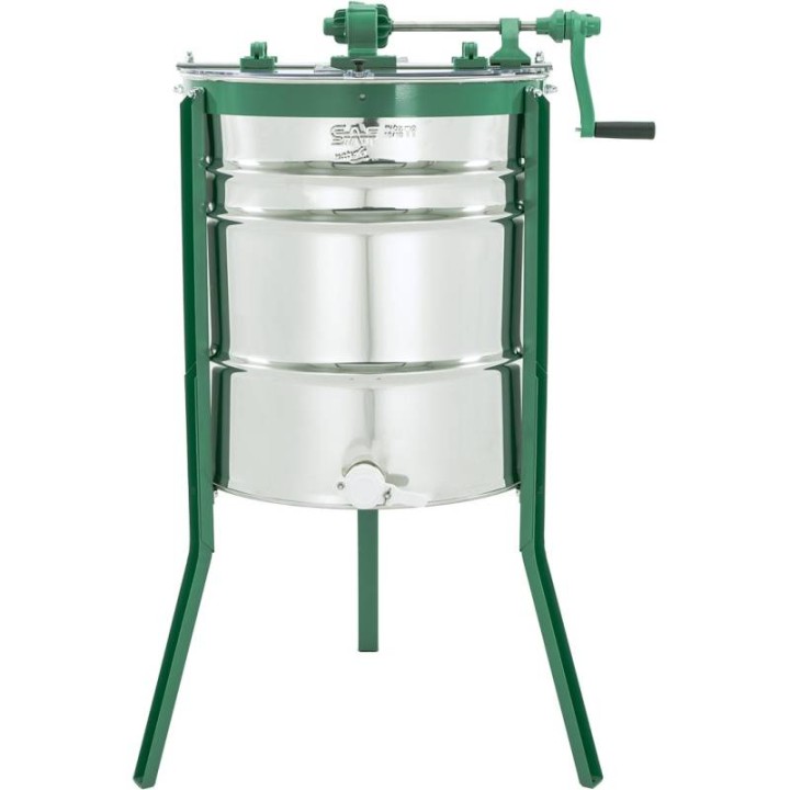 Miodarka diagonalna 4-ramkowa Ø525 mm, ramka: DADANT, ręczna – SPECIAL  - SN_74/SP