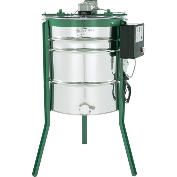 Miodarka diagonalna 3-ramkowa Ø525 mm, ramka: uniwersalna, elektr. ECO 200W – REGATA - SN_521