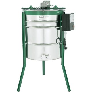 Miodarka diagonalna 4-ramkowa Ø525 mm, ramka: WIELKOPOLSKA, LANGSTROTH, elektr.ECO 200W – SPECIAL - SN_531