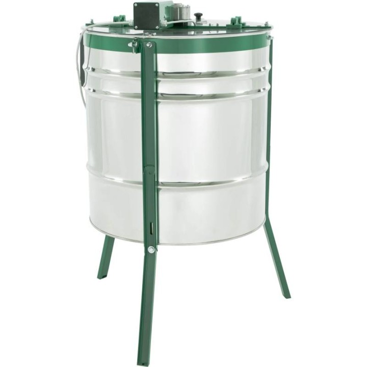 Miodarka diagonalna 4-ramkowa Ø640 mm, ramka: uniwersalna, elektr. ECO 200W – FUEGO -  SN_525