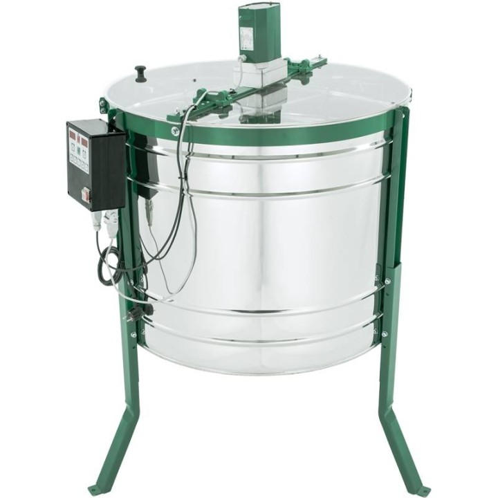 Miodarka kasetowa 4-kas. Ø800 mm, ramka: 4/8 DADANT, elektr. ECO200W, sterowanie automatyczne SAF NATURA – KUGA - SN_74/K1