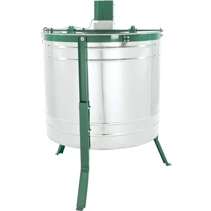 Miodarka kasetowa 6-kas. Ø900 mm, ramka: 6/12 DADANT, 6 WARSZAWSKA P., elektr.ECO 200W, sterowanie automatyczne SAF NATURA – MAL