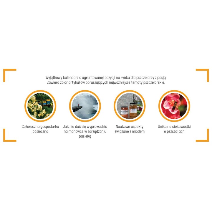 Kalendarz Pszczelarza z Pasją 2026 – praktyczny kalendarz pszczelarski | Pasieka24