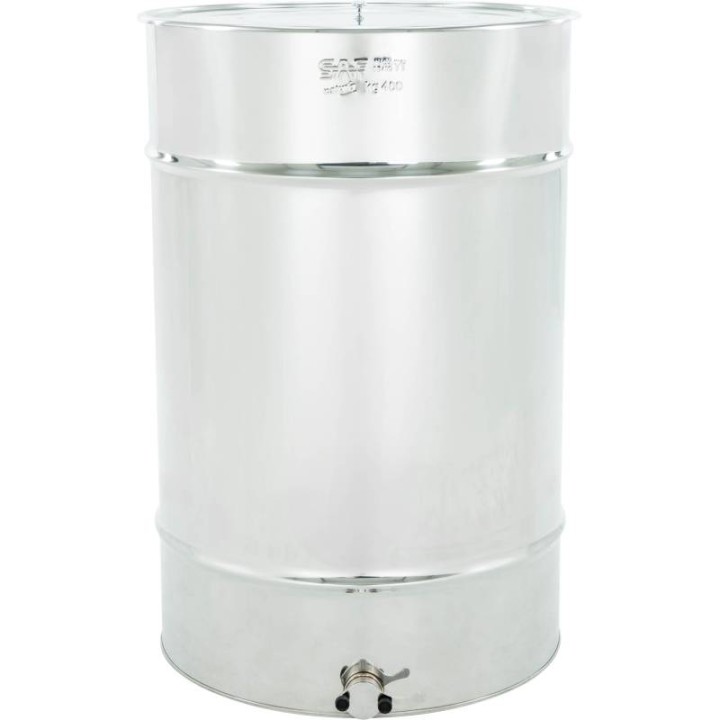 Odstojnik nierdzewny 280 l / ~400 kg , zawór nierdzewny - SN_64/D
