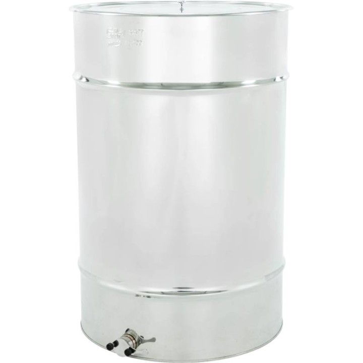 Odstojnik nierdzewny 280 l / ~400 kg , zawór nierdzewny - SN_64/D