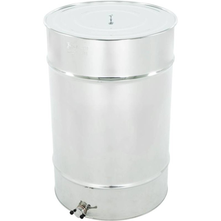 Odstojnik nierdzewny 280 l / ~400 kg , zawór nierdzewny - SN_64/D