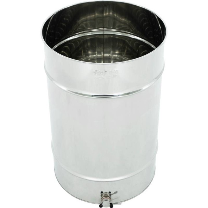 Odstojnik nierdzewny 280 l / ~400 kg , zawór nierdzewny - SN_64/D