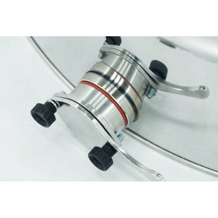 Odstojnik nierdzewny 280 l / ~400 kg , zawór nierdzewny - SN_64/D