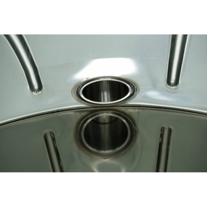 Odstojnik nierdzewny 280 l / ~400 kg , zawór nierdzewny - SN_64/D