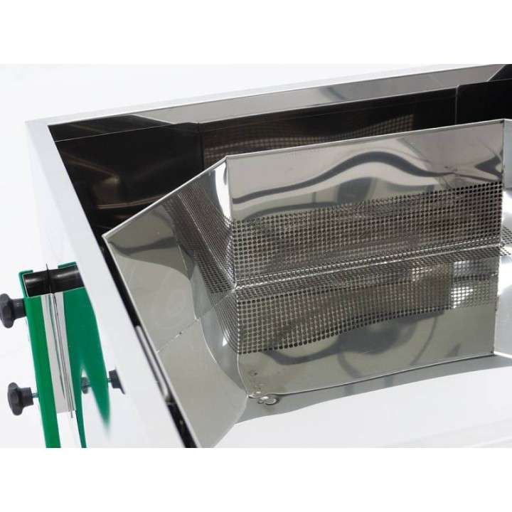 Topiarka nierdzewna słoneczna do wytopu wosku, 680 mm x 680mm, z nogami - SN_14