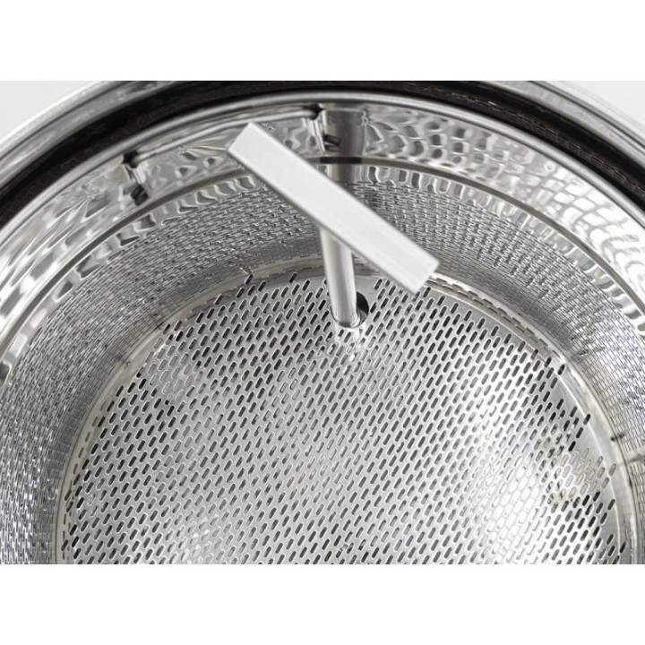 Topiarka do wosku na bazie odstojnika z sitem (koszem) bez palnikagazowego, kosz: 480 mm x 480 mm - SN_103/B