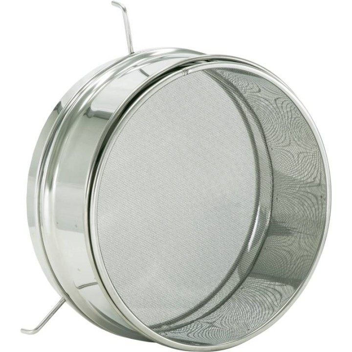 Sito nierdzewne Ø320 mm do odstojników 50-100 kg, podwójne z uchwytami - SN_39/A