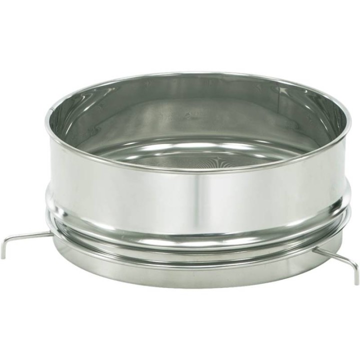 Sito nierdzewne Ø320 mm do odstojników 50-100 kg, pojedyncze z uchwytami - SN_39