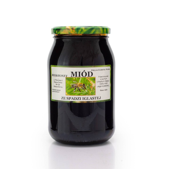 Etykiety na miód z własnym nazwiskiem PERSONALIZOWANE (100 szt) - wzór EN23