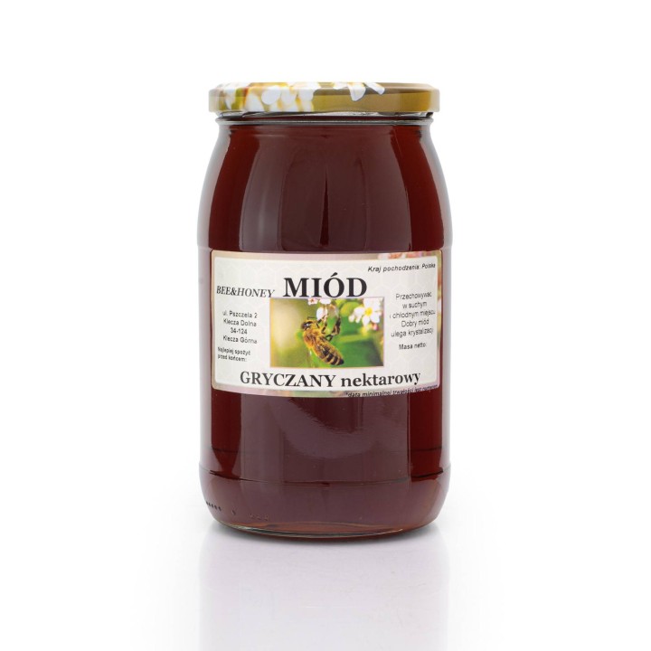 Etykiety na miód z własnym nazwiskiem PERSONALIZOWANE (100 szt) - wzór EN24