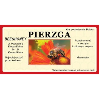 Etykieta z własnym nazwiskiem (100 szt) - wzór EN10