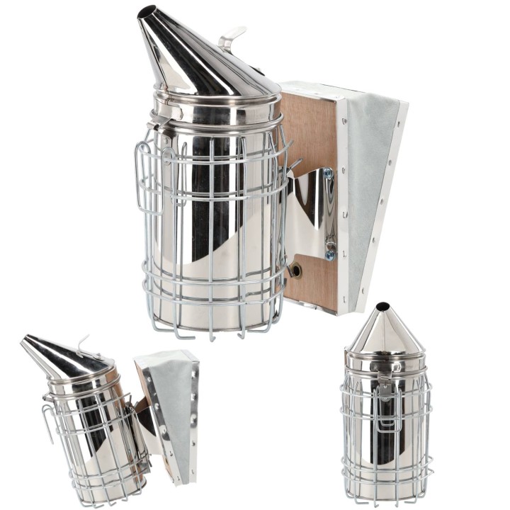 Podkurzacz pszczelarski ze stali nierdzewnej 28cm - 6648