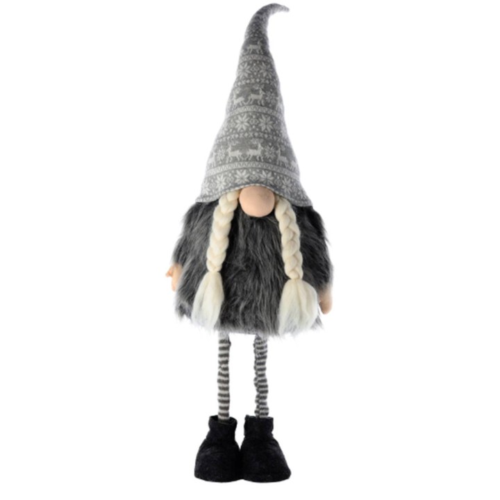 ŚWIĄTECZNY SKRZAT Z WARKOCZYKAMI 95/115CM Z REGULOWANYMI NOGAMI - TIA0034