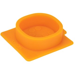 Forma na mydło - ROZPROSZONE HEKSAGONY W OWALU - FM002