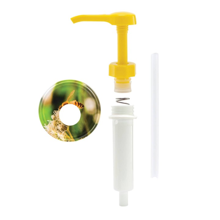 Dozownik DUŻY do miodu z nakrętką fi 82mm - DOZ12