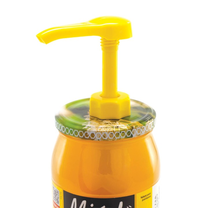 Dozownik DUŻY do miodu z nakrętką fi 82mm - DOZ12